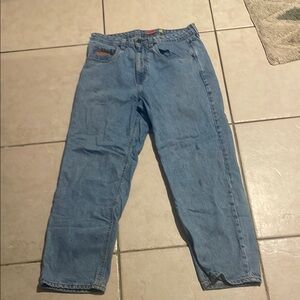 Empyre blue y2k skate jeans